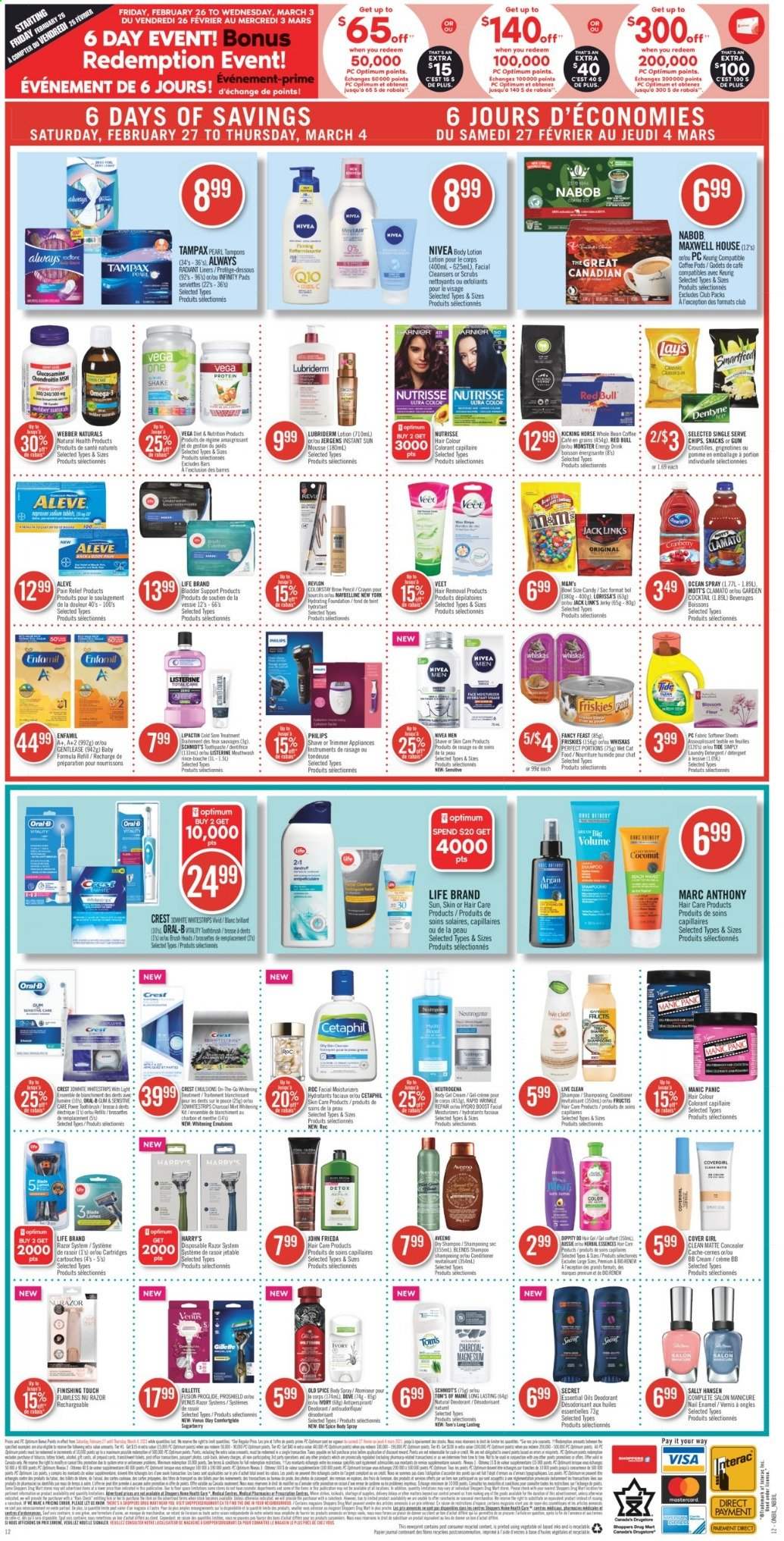 Shoppers Drug Mart flyer - February 27, 2021 - March 04, 2021. Page 12