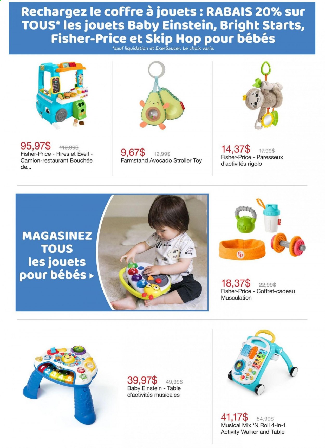 thumbnail - Circulaire Toys''R''Us - Produits soldés - table d'activités. Page 13.