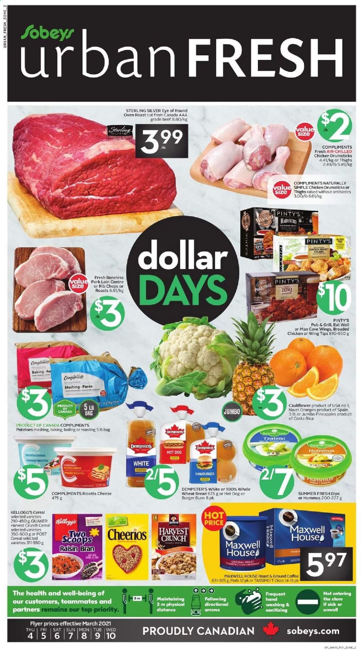Sobeys Urban Fresh flyer - March 04, 2021 - March 10, 2021. Page 1