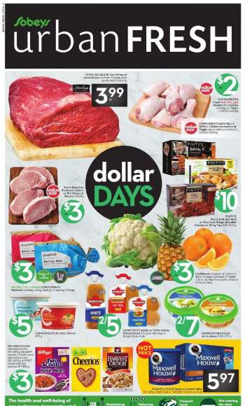 Circulaire Sobeys Urban Fresh - 04 Mars 2021 - 10 Mars 2021.