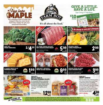 Farm Boy Flyer - March 11, 2021 - March 17, 2021.