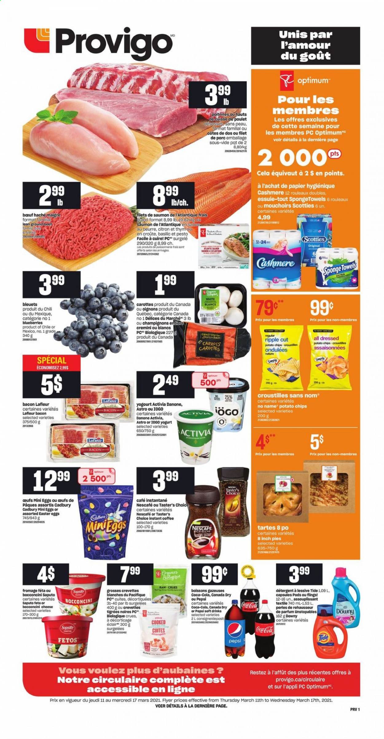 Provigo flyer - March 11, 2021 - March 17, 2021. Page 1