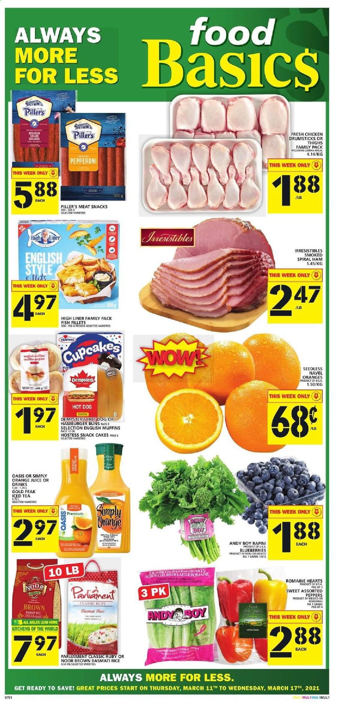 Food Basics flyer - March 11, 2021 - March 17, 2021. Page 1