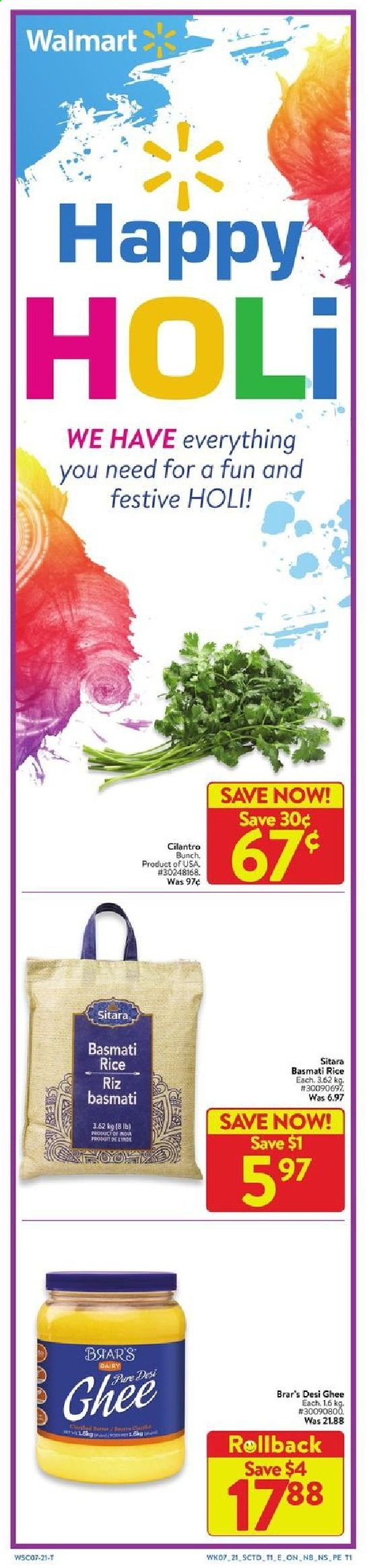 Walmart flyer - March 11, 2021 - March 17, 2021. Page 1
