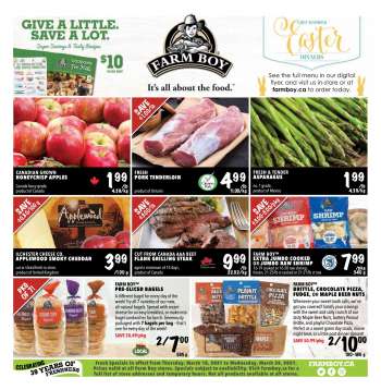 Farm Boy Flyer - March 18, 2021 - March 24, 2021.