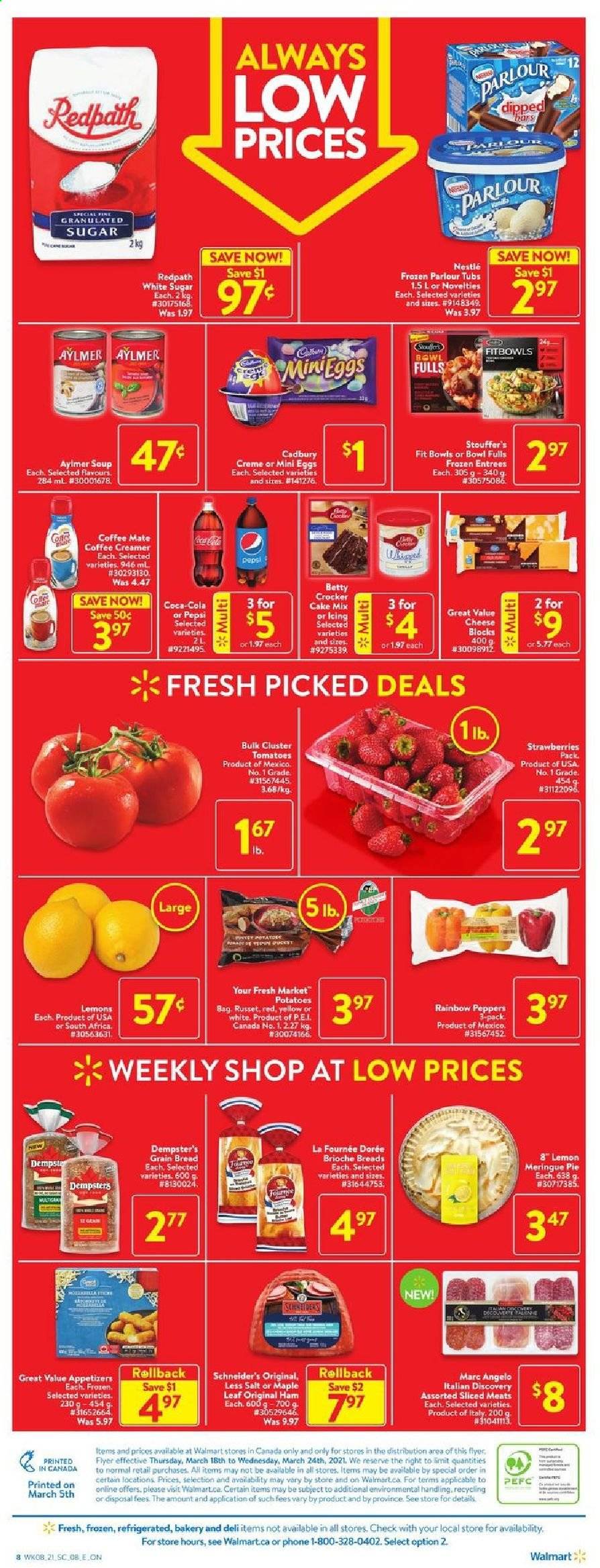 Walmart flyer - March 18, 2021 - March 24, 2021. Page 6