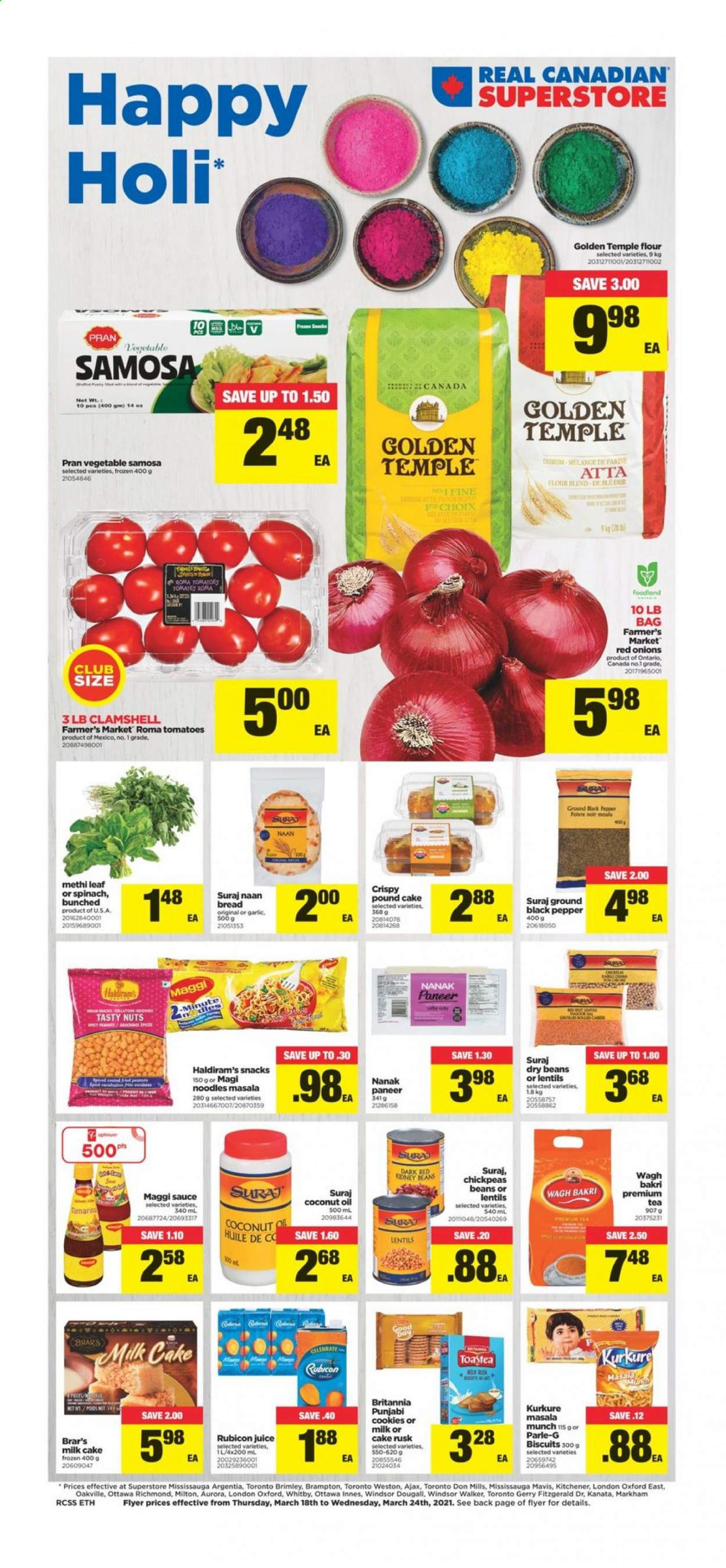 Real Canadian Superstore flyer - March 18, 2021 - March 24, 2021. Page 1