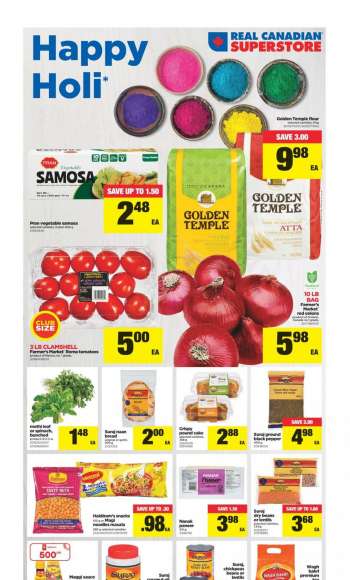 Circulaire Real Canadian Superstore - 18 Mars 2021 - 24 Mars 2021.