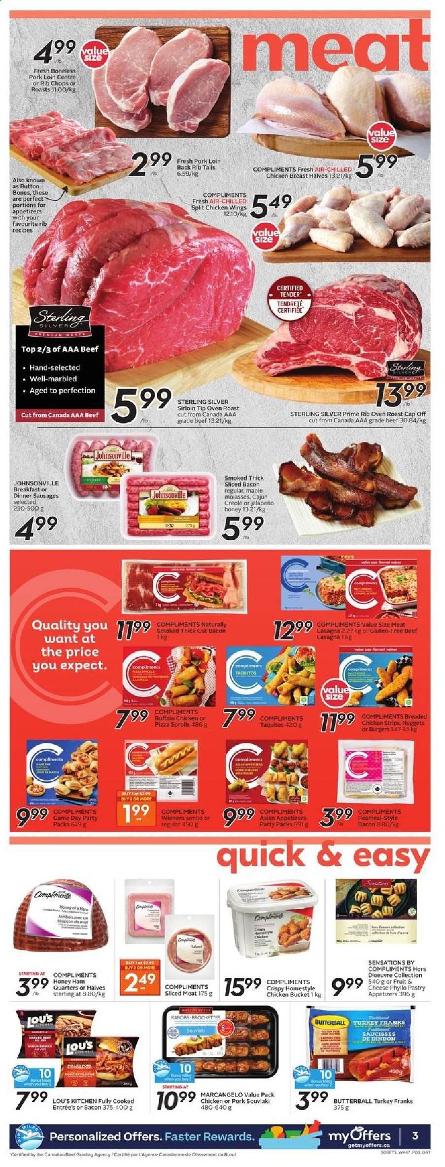 Sobeys flyer - March 18, 2021 - March 24, 2021. Page 3