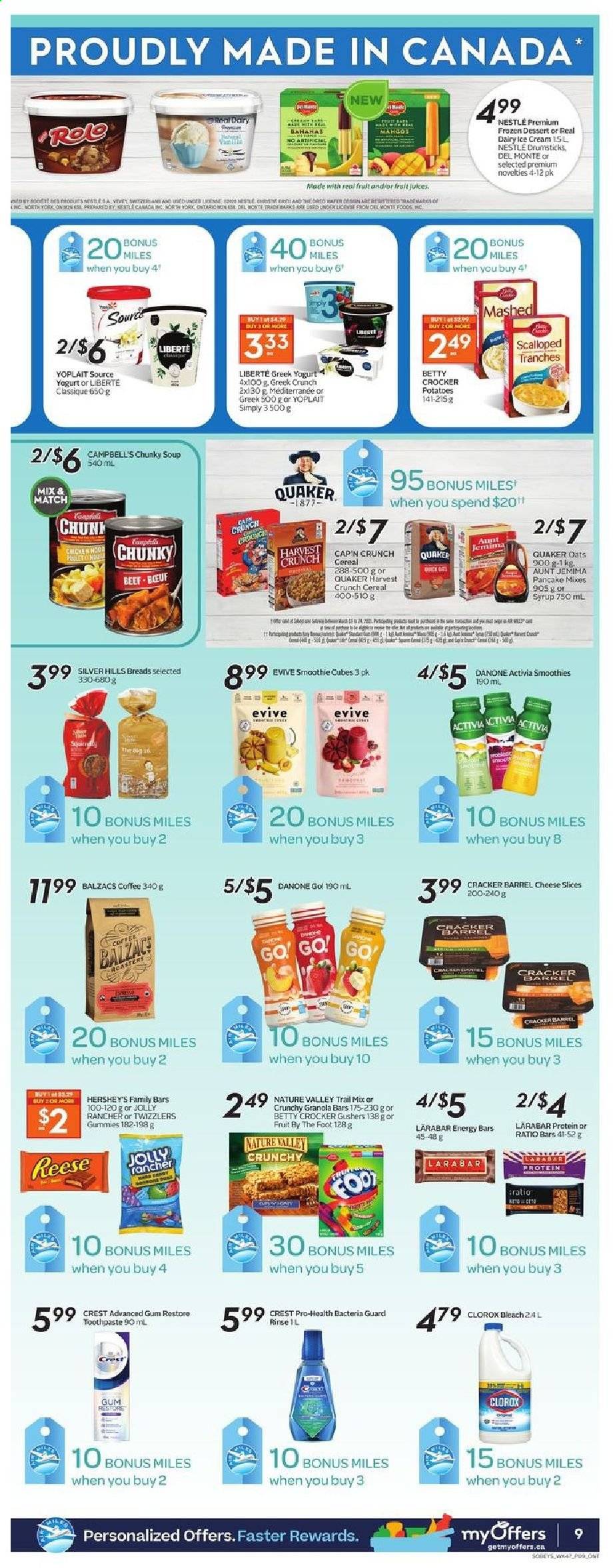 Sobeys flyer - March 18, 2021 - March 24, 2021. Page 9