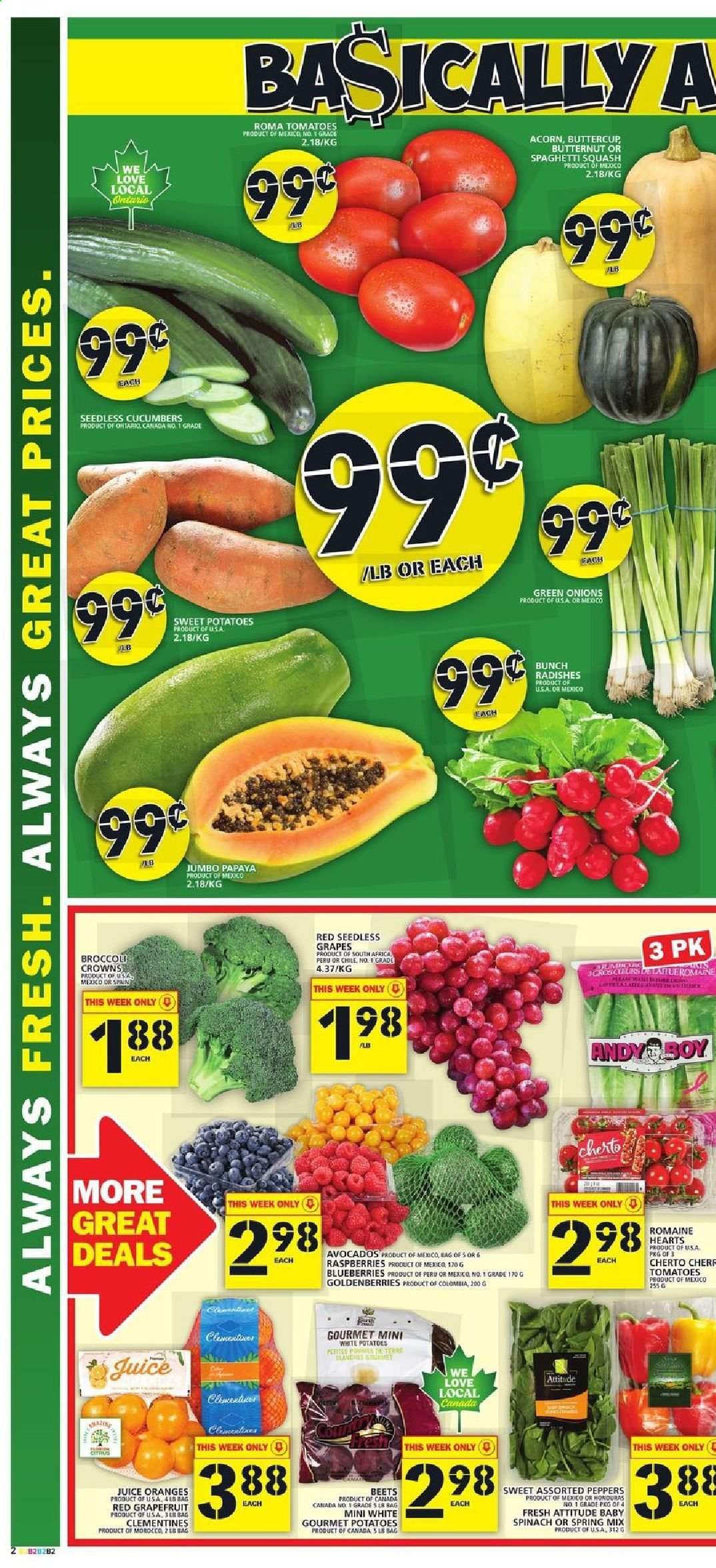 Food Basics flyer - March 18, 2021 - March 24, 2021. Page 2