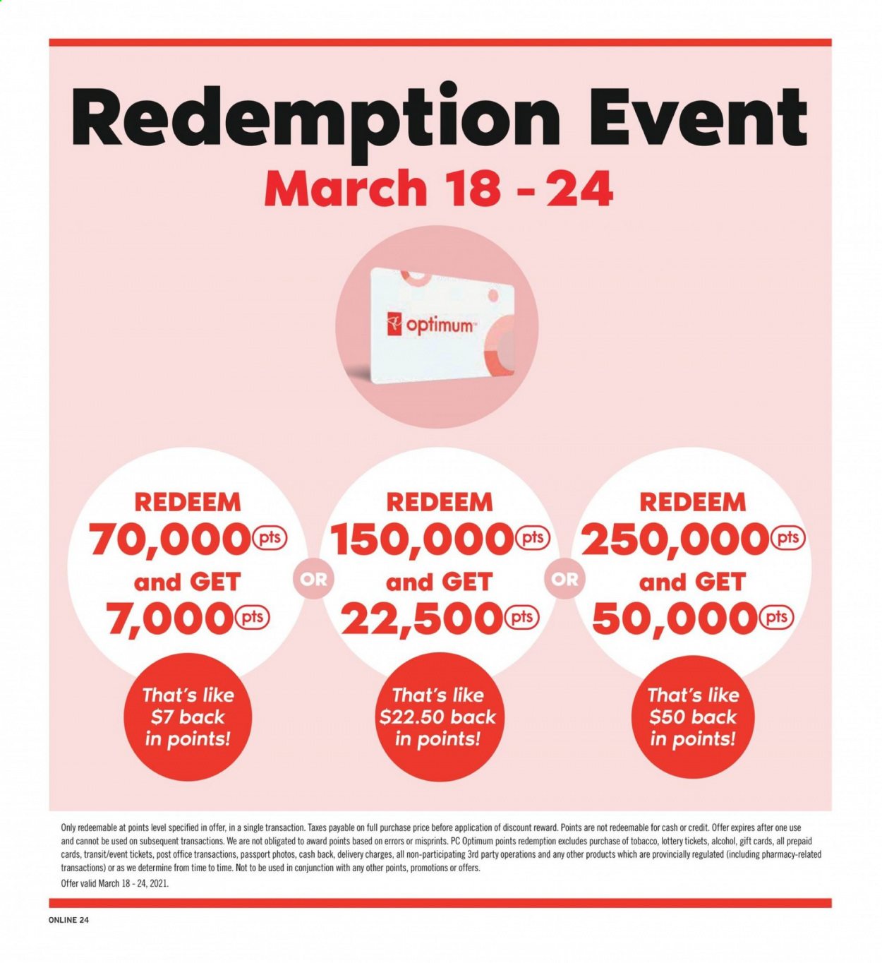 Fortinos flyer - March 18, 2021 - March 24, 2021. Page 24