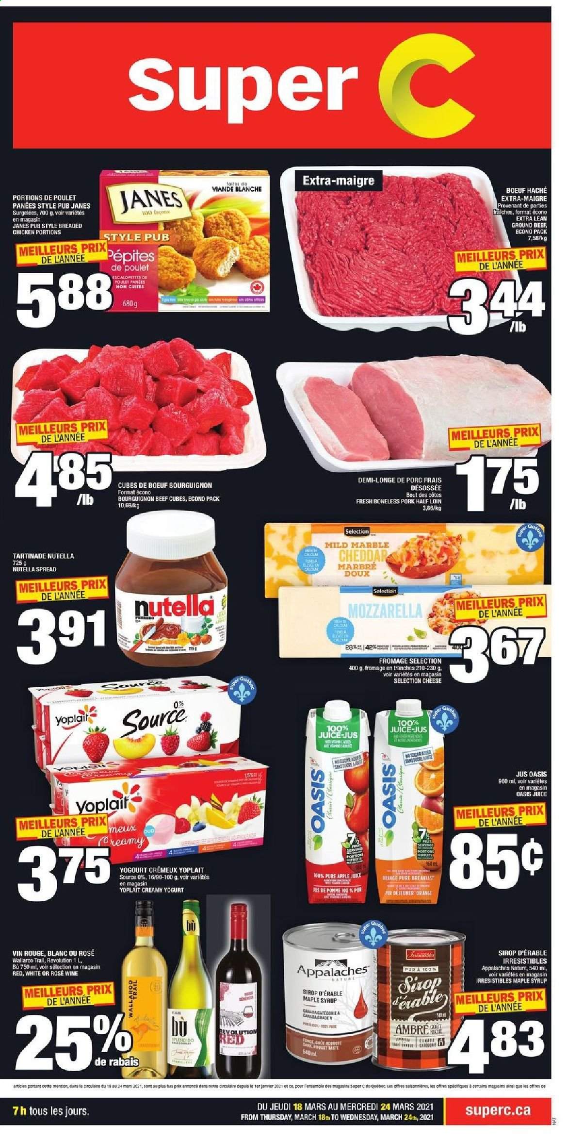 Super C flyer - March 18, 2021 - March 24, 2021. Page 1