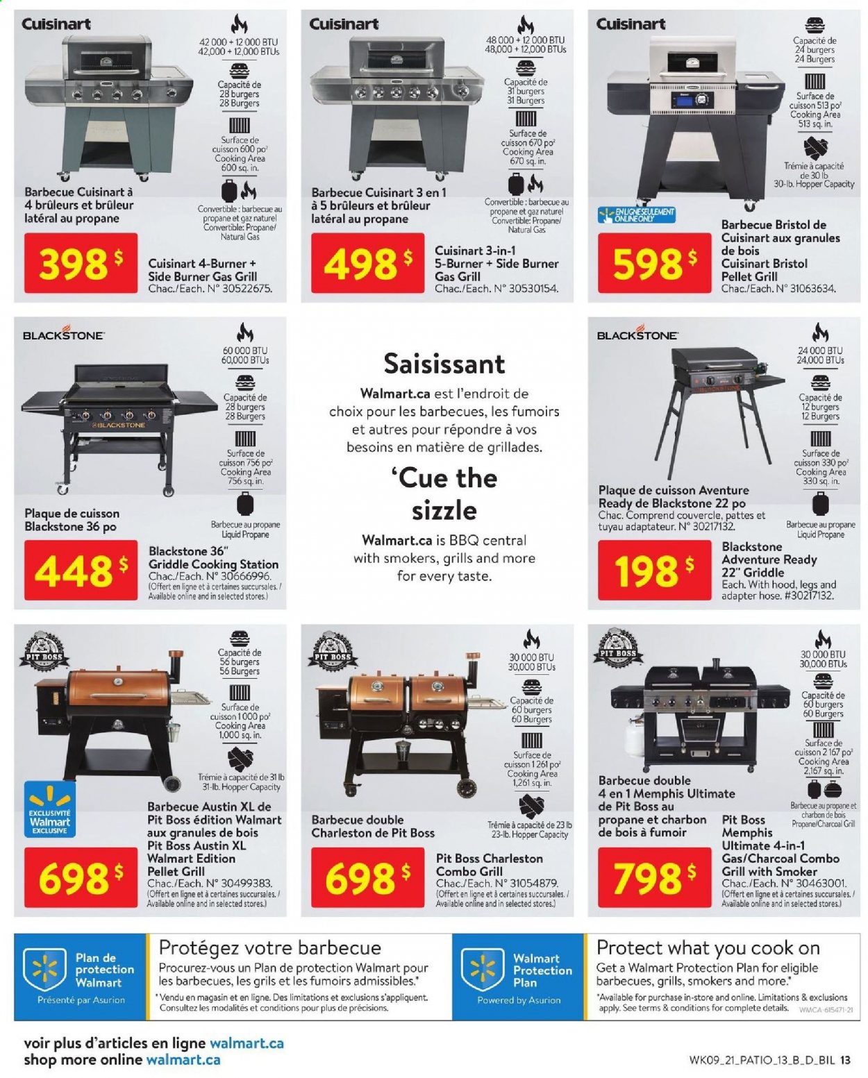 Walmart flyer - March 18, 2021 - April 21, 2021. Page 13