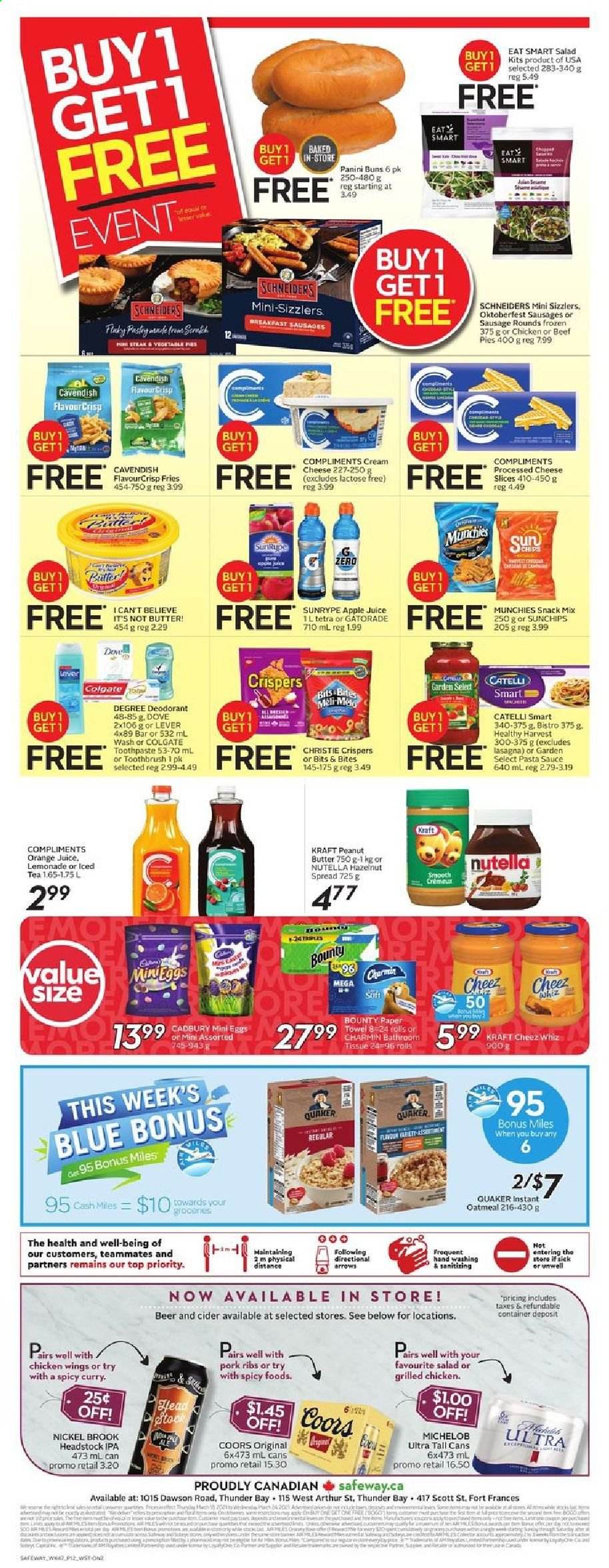 Safeway flyer - March 18, 2021 - March 24, 2021. Page 12