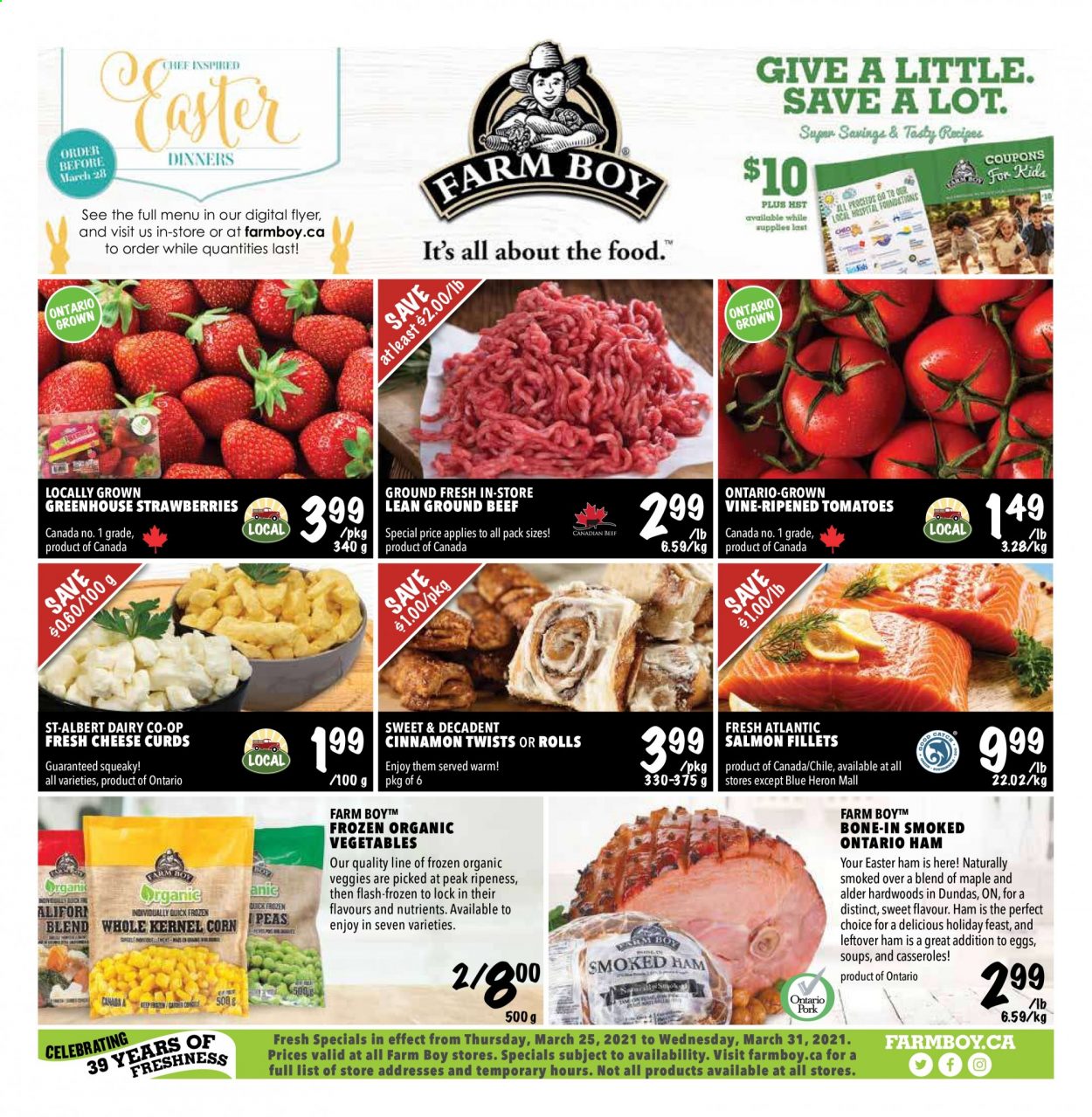Farm Boy flyer - March 25, 2021 - March 31, 2021. Page 1