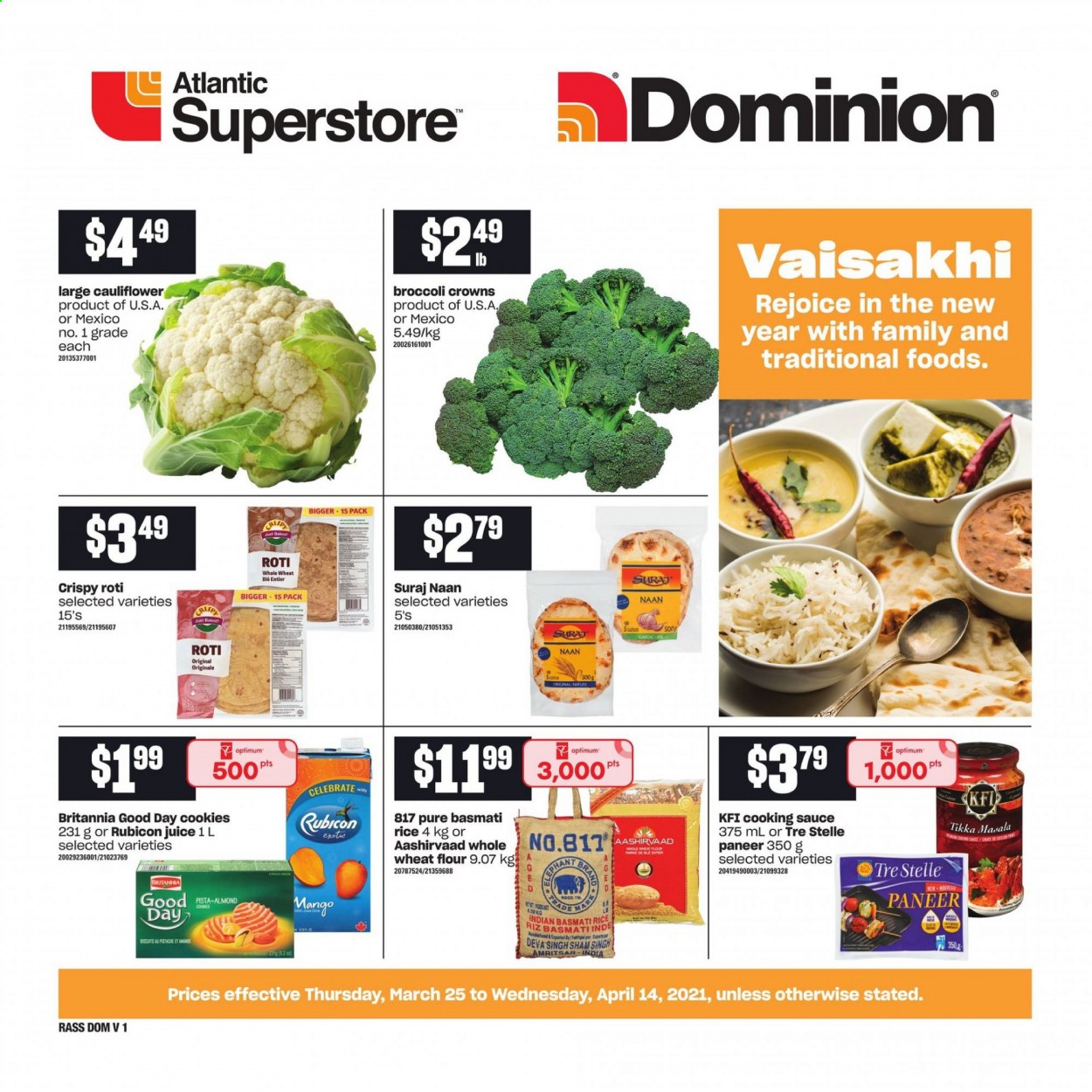 Atlantic Superstore flyer - March 25, 2021 - April 14, 2021. Page 1