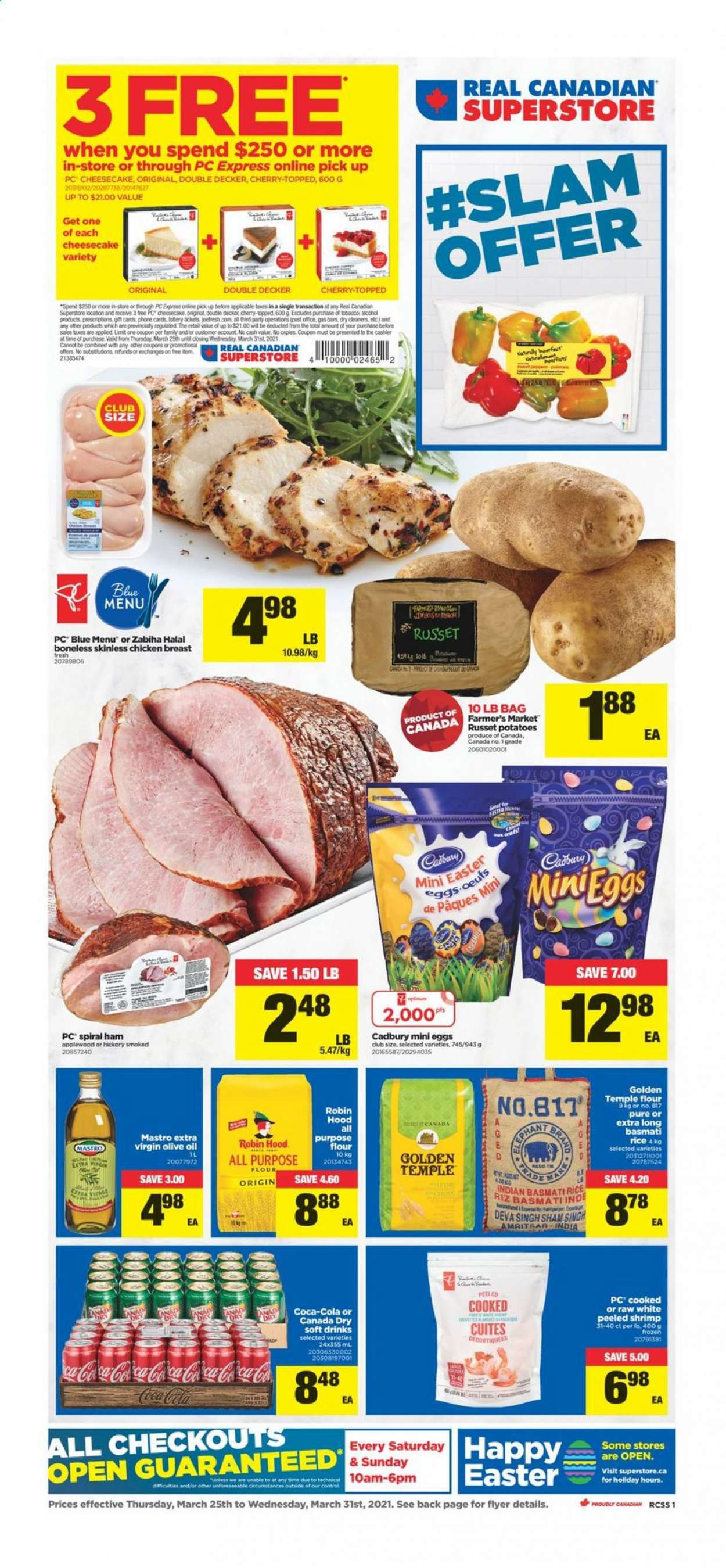 Real Canadian Superstore flyer - March 25, 2021 - March 31, 2021. Page 1