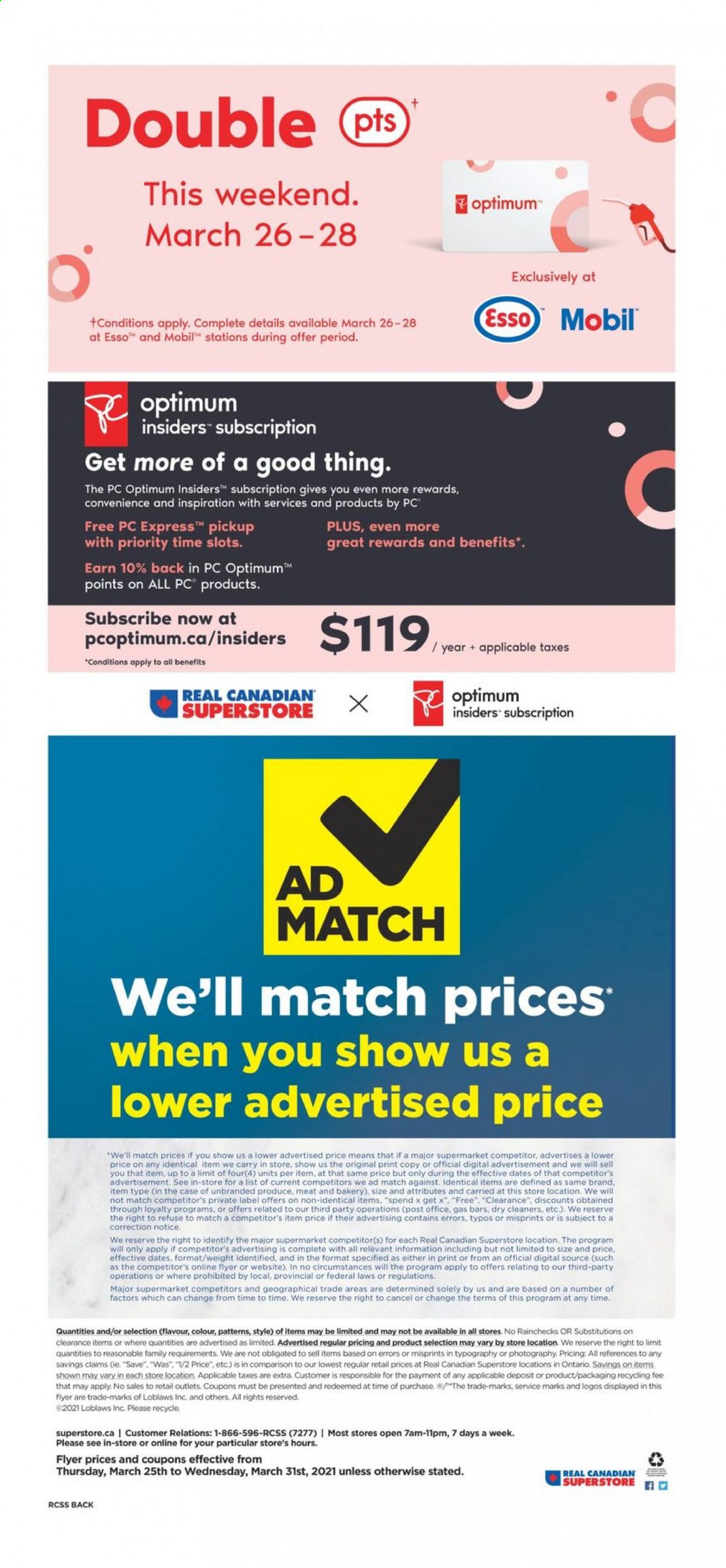 Real Canadian Superstore flyer - March 25, 2021 - March 31, 2021. Page 17