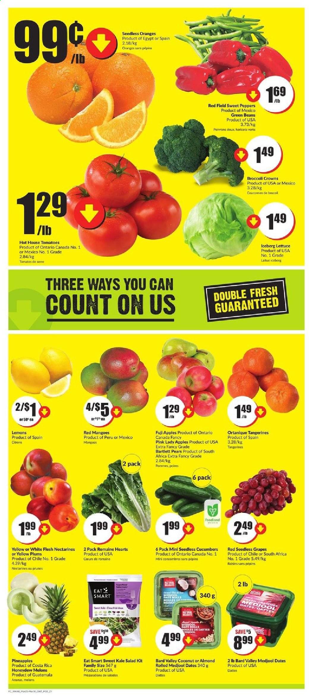 FreshCo. flyer - March 25, 2021 - March 31, 2021. Page 2
