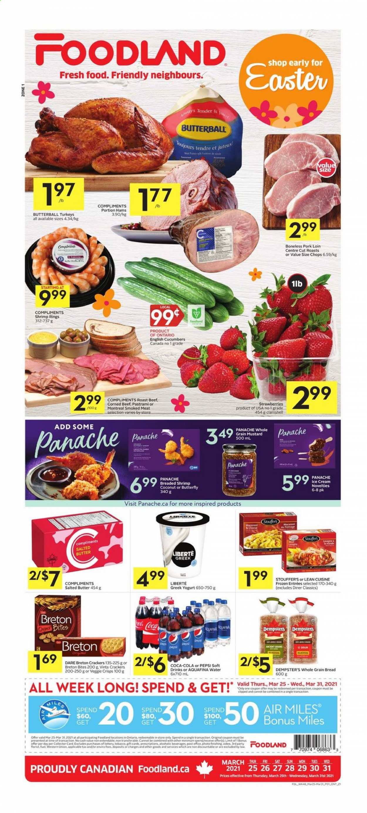 Foodland flyer - March 25, 2021 - March 31, 2021. Page 1
