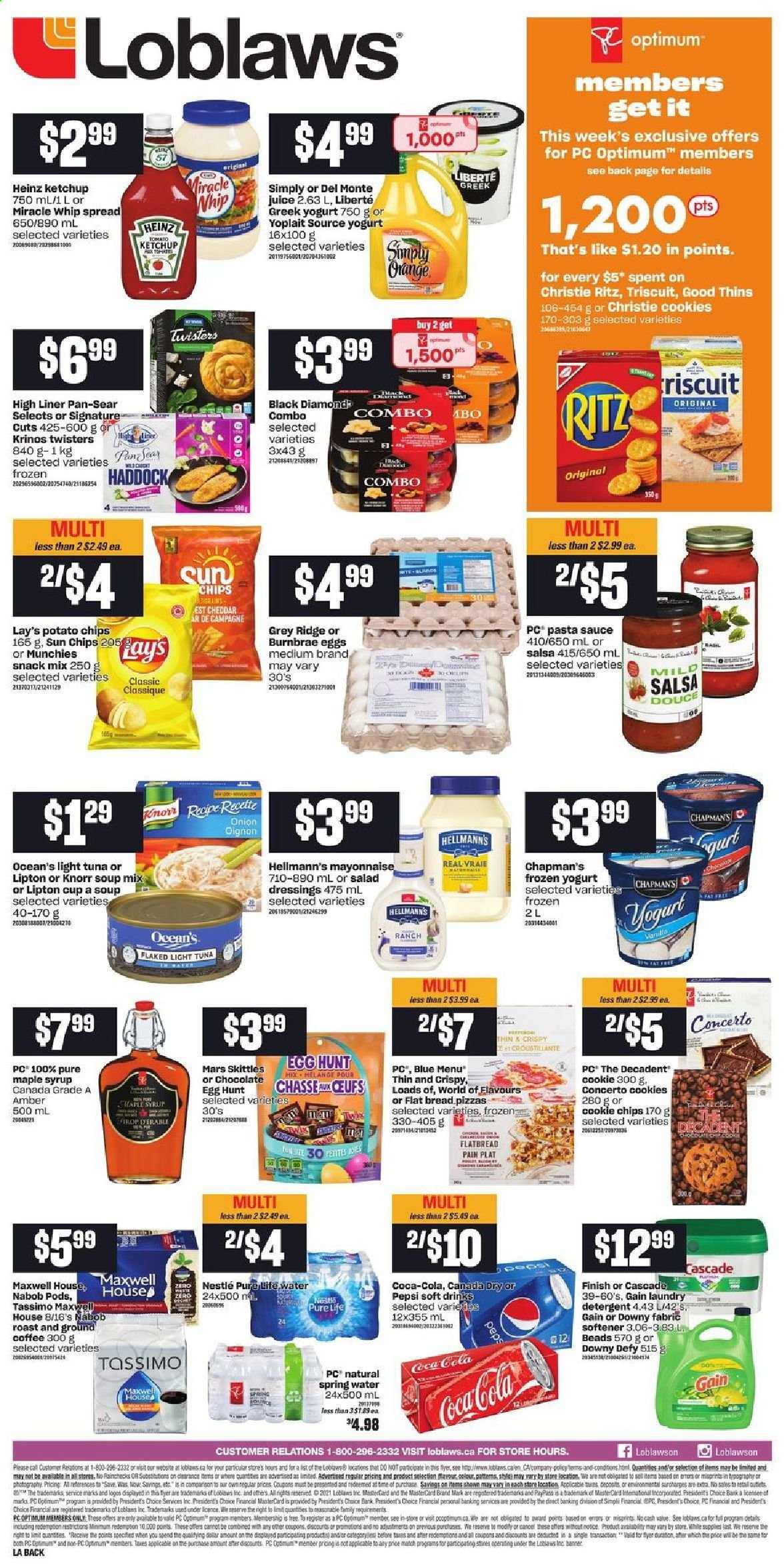 Loblaws flyer - March 25, 2021 - March 31, 2021. Page 2