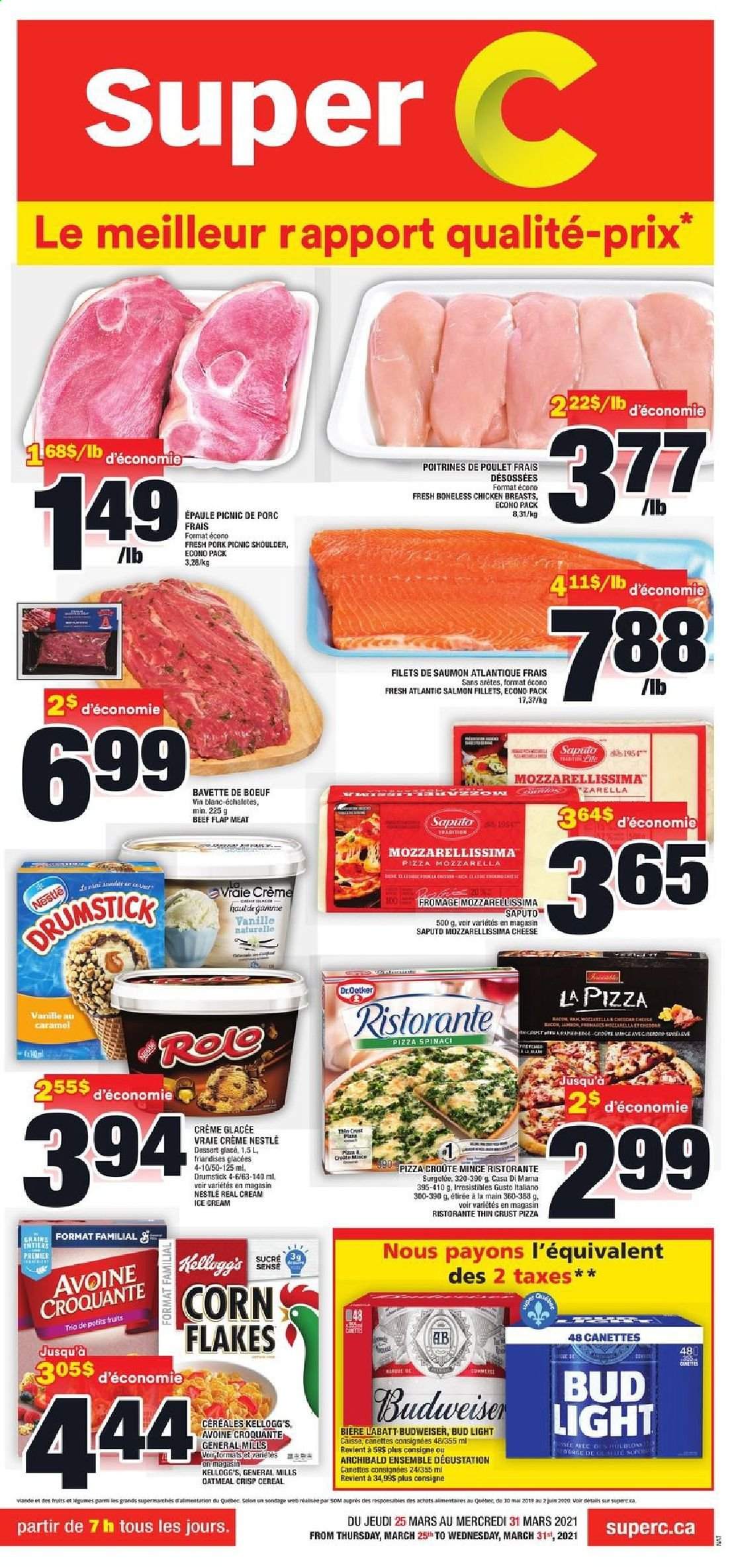 Super C flyer - March 25, 2021 - March 31, 2021. Page 1