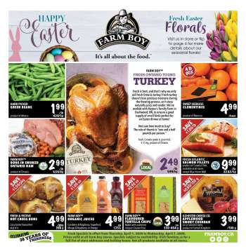 Farm Boy Flyer - April 01, 2021 - April 07, 2021.