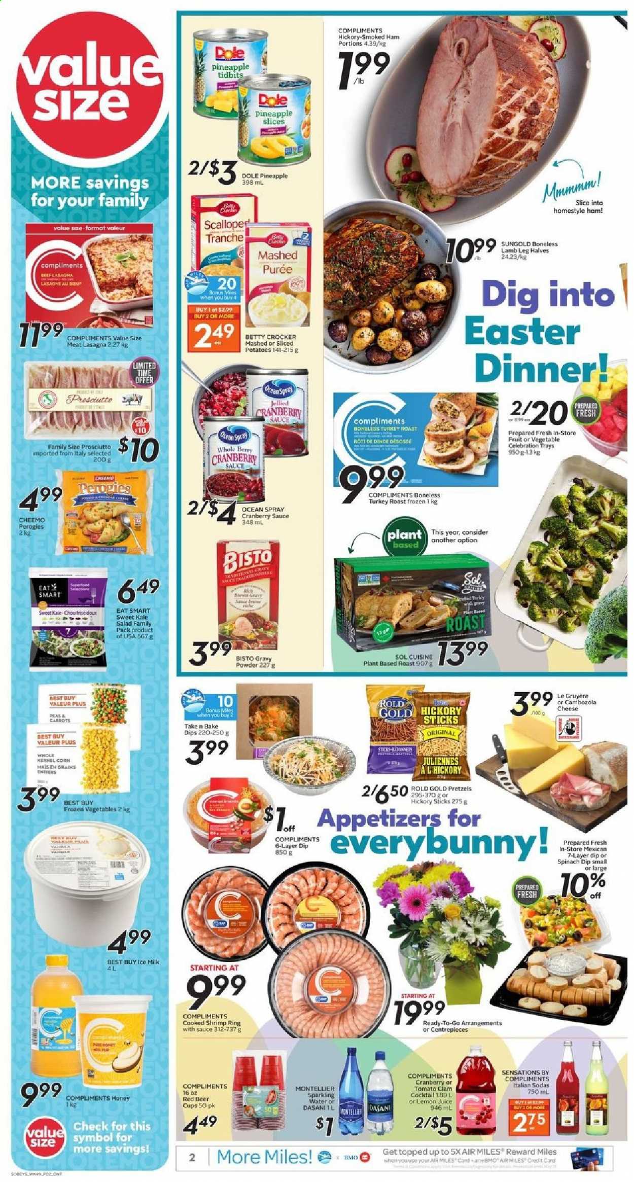 Sobeys flyer - April 01, 2021 - April 07, 2021. Page 2