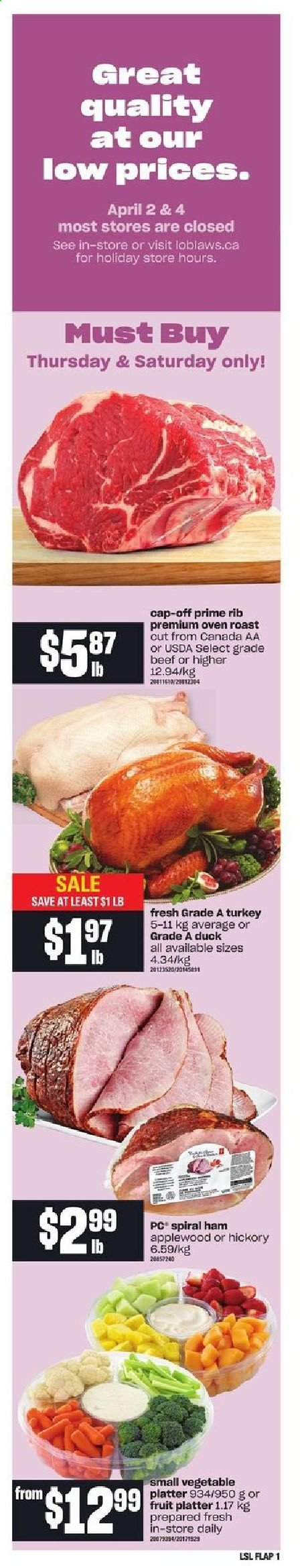 Loblaws flyer - April 01, 2021 - April 07, 2021. Page 14