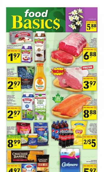 Food Basics Flyer - April 01, 2021 - April 07, 2021.