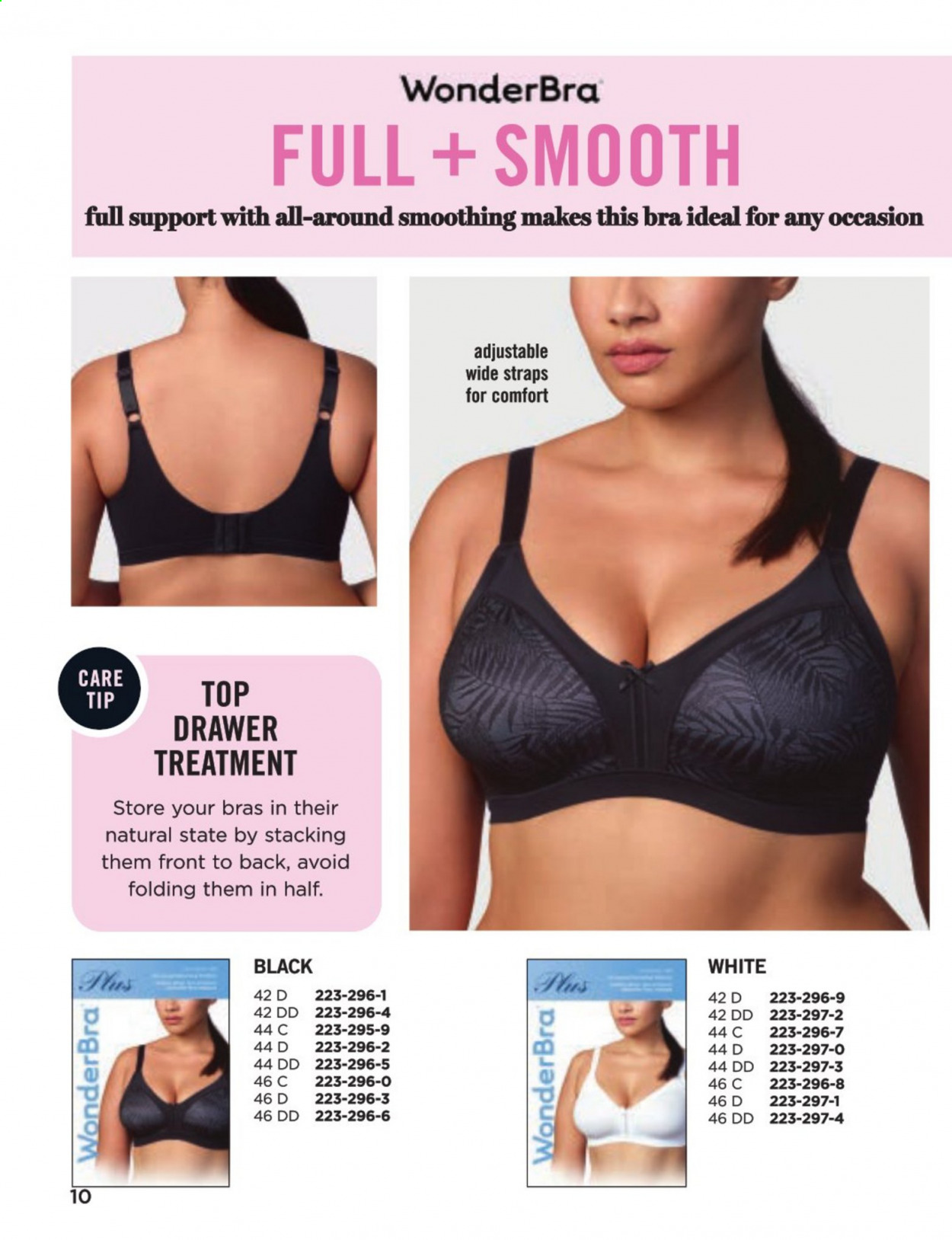 thumbnail - Avon Flyer - Sales products - bra. Page 10.