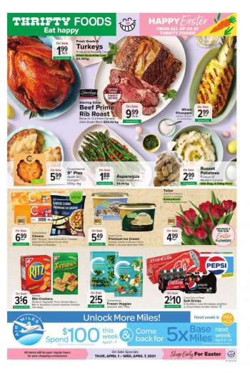 Thrifty Foods Flyer - April 01, 2021 - April 07, 2021.
