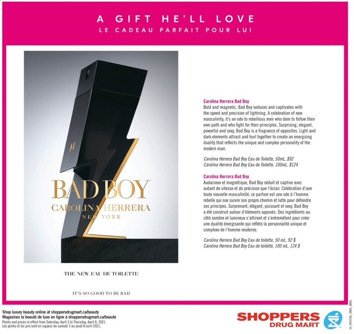 Shoppers Drug Mart flyer - April 03, 2021 - April 08, 2021. Page 14