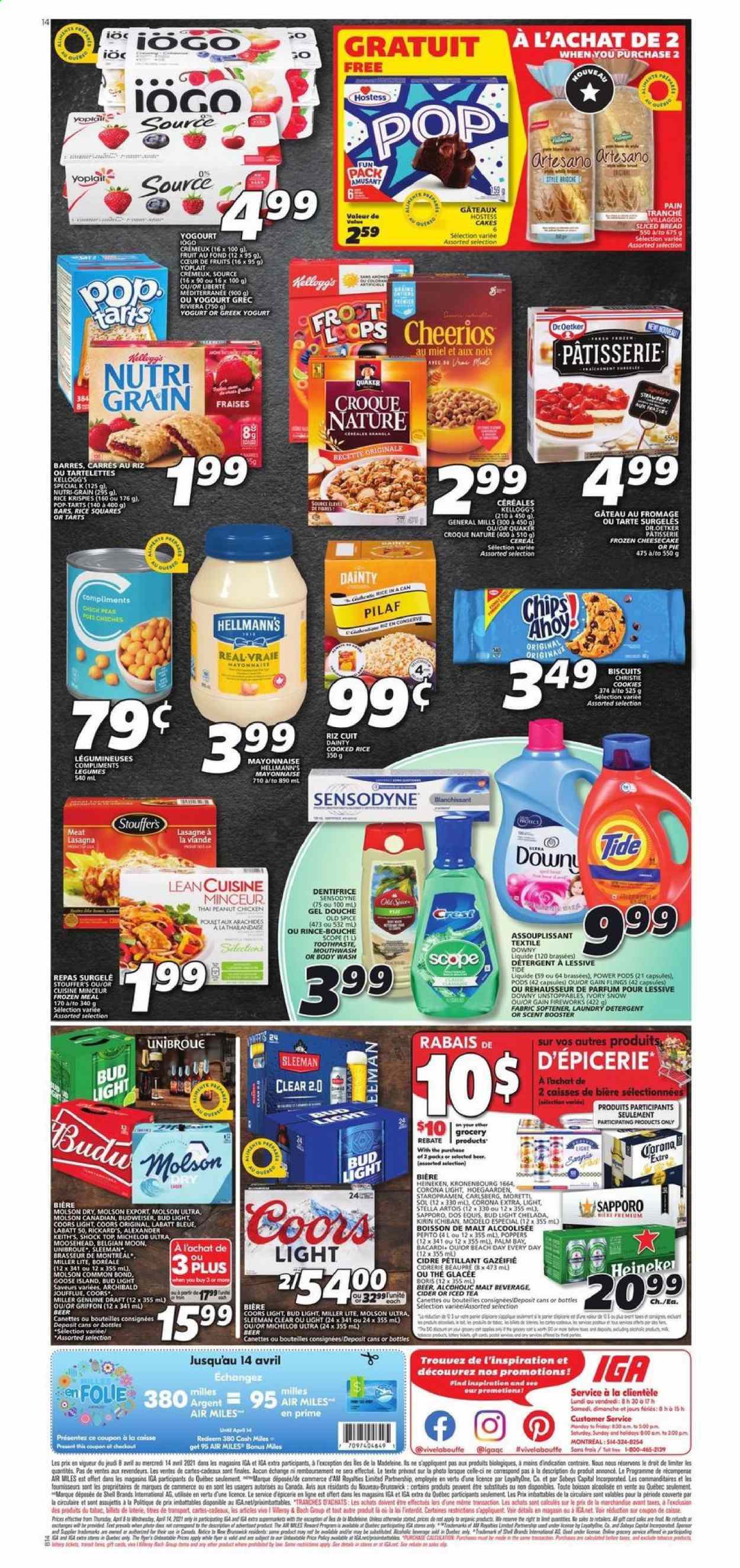 IGA flyer - April 08, 2021 - April 14, 2021. Page 2