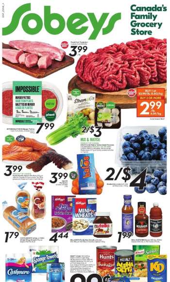 Sobeys Flyer - April 08, 2021 - April 14, 2021.