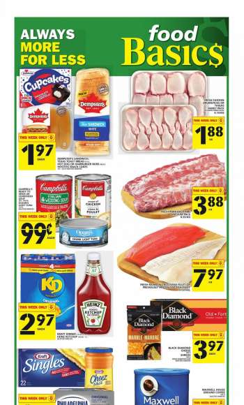 Circulaire Food Basics - 08 Avril 2021 - 14 Avril 2021.