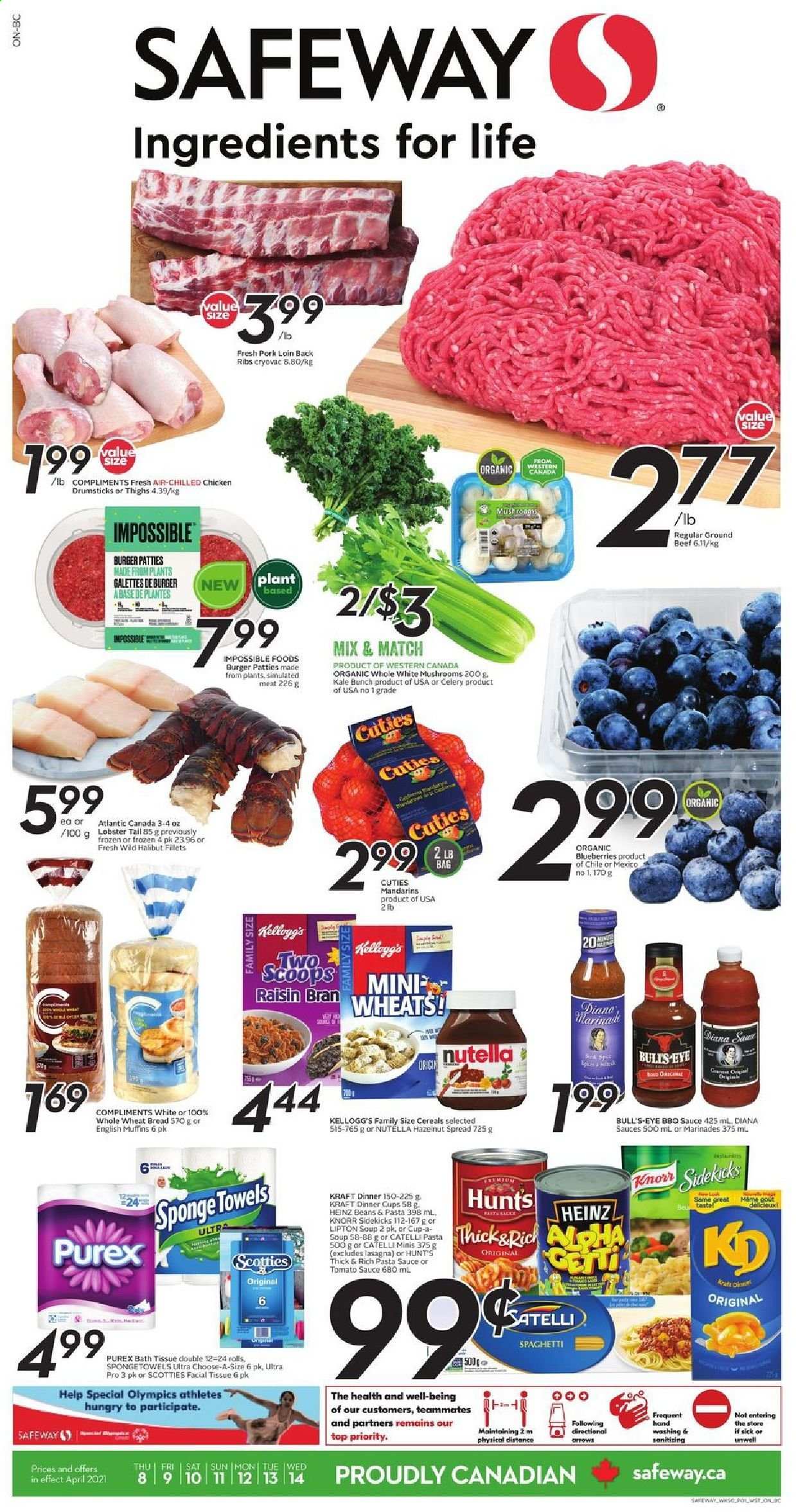 Circulaire Safeway - 08 Avril 2021 - 14 Avril 2021. Page 1
