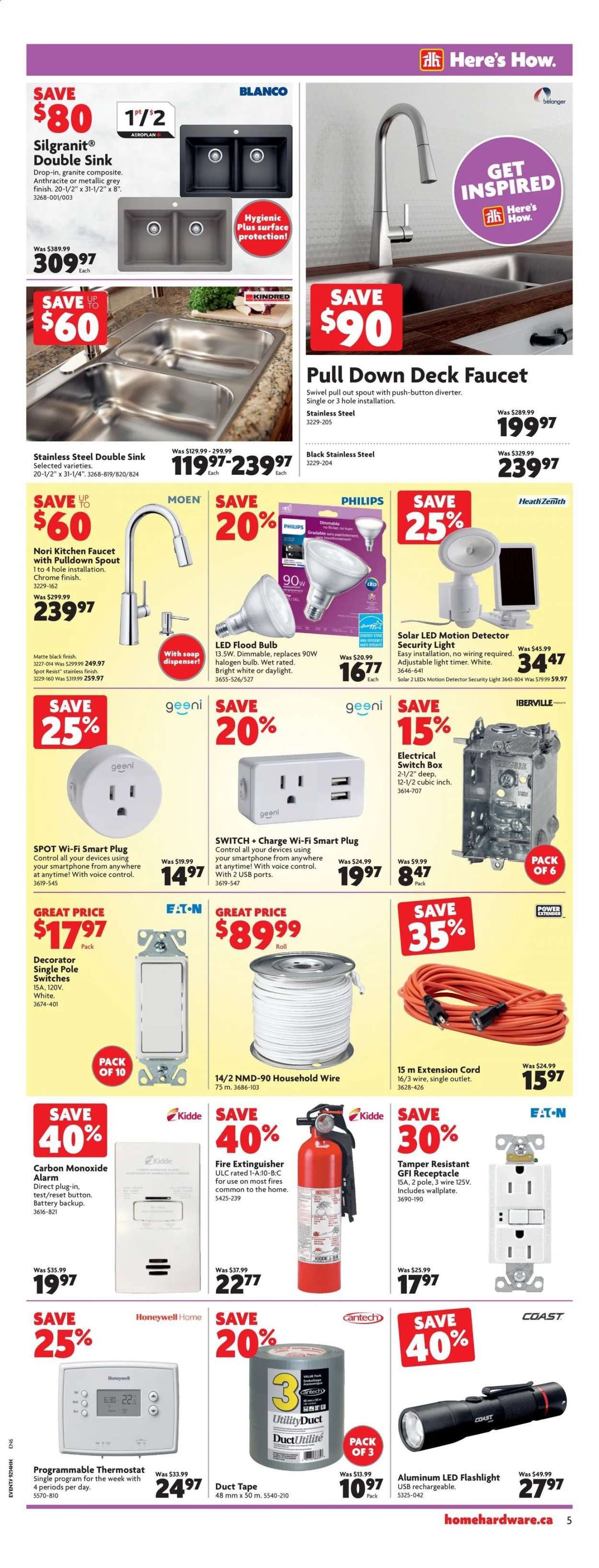 thumbnail - Circulaire Home Hardware - 08 Avril 2021 - 14 Avril 2021 - Produits soldés - Philips. Page 6.