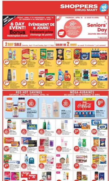 Shoppers Drug Mart Flyer - April 10, 2021 - April 16, 2021.