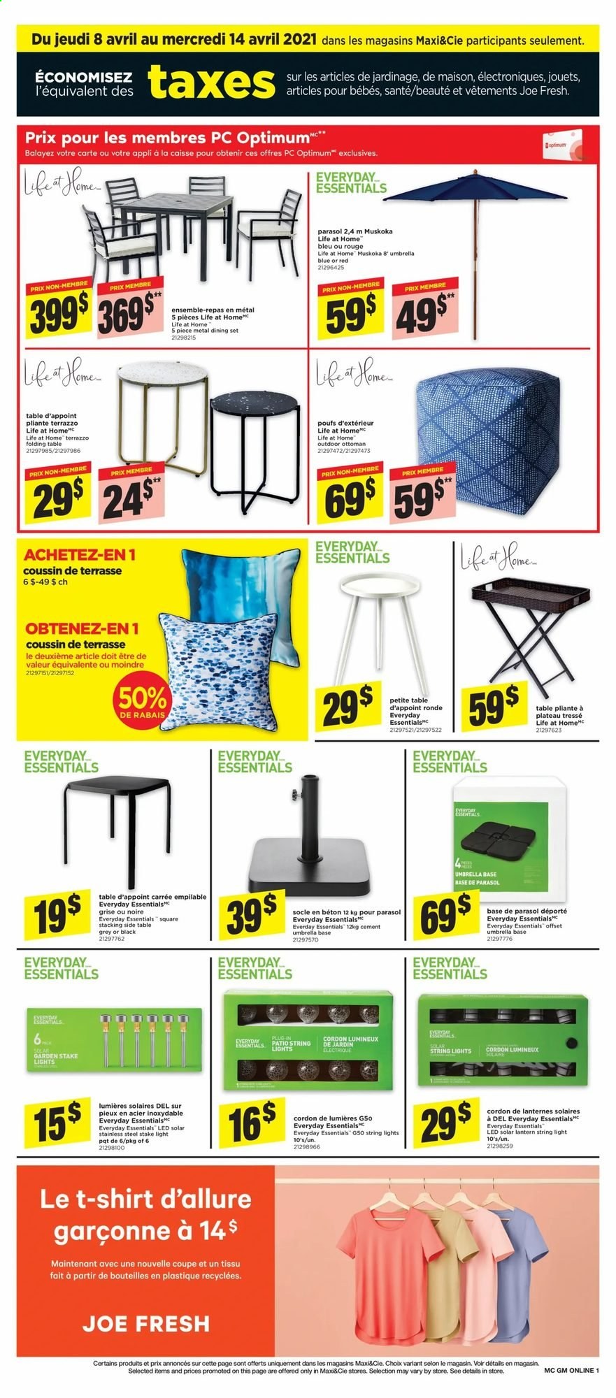 Maxi & Cie flyer - April 08, 2021 - April 14, 2021. Page 12