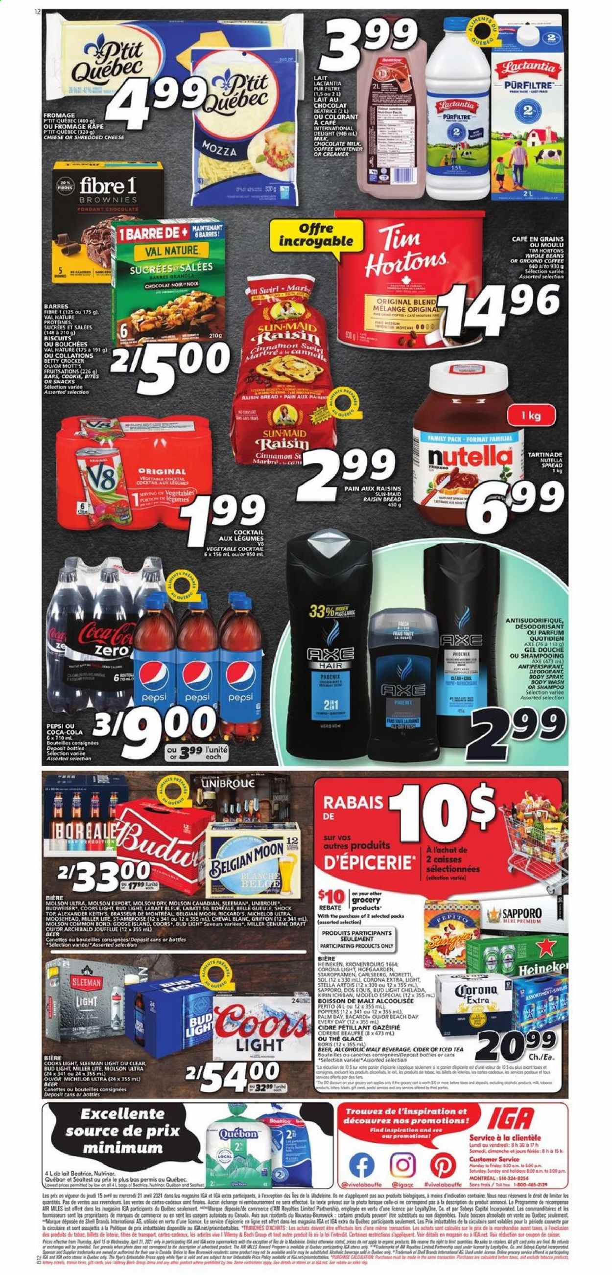 IGA flyer - April 15, 2021 - April 21, 2021. Page 2