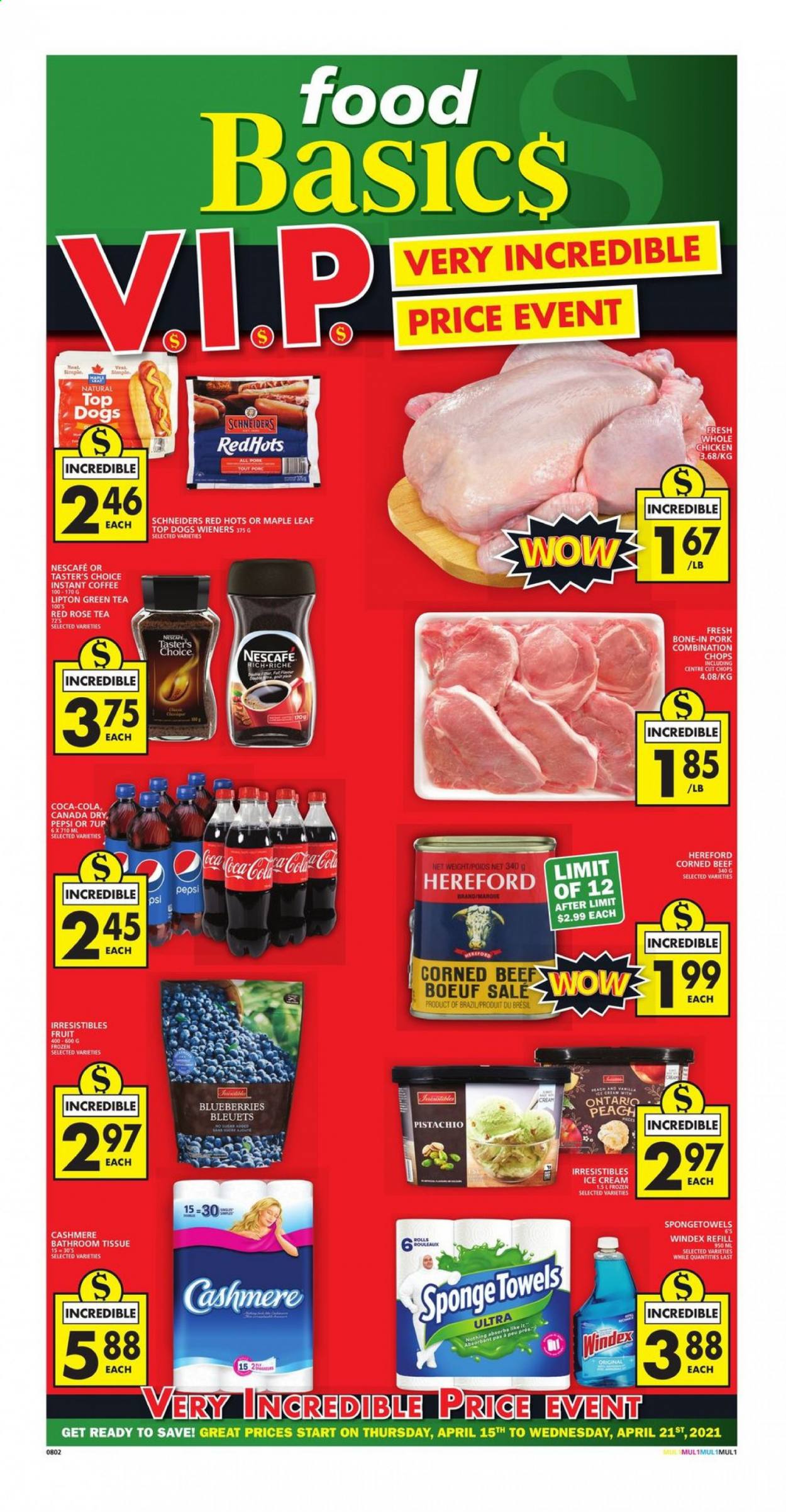 Food Basics flyer - April 15, 2021 - April 21, 2021. Page 1