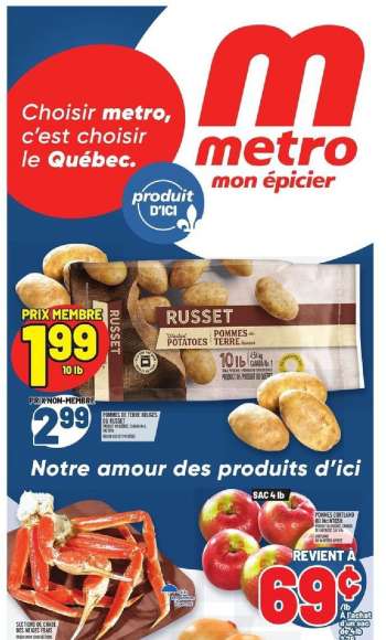 Circulaire Metro - 15 Avril 2021 - 21 Avril 2021.
