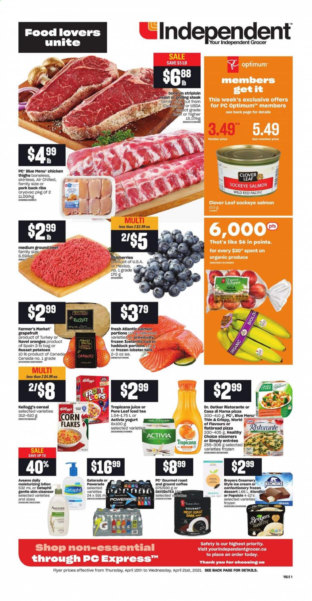 Independent flyer - April 15, 2021 - April 21, 2021. Page 1