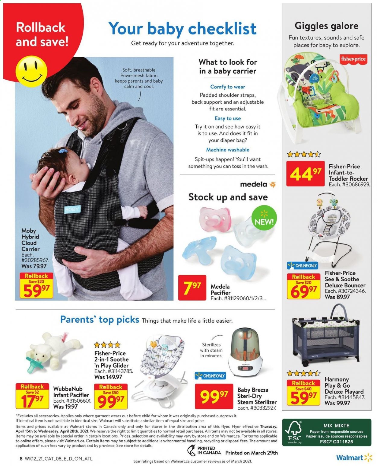 Walmart flyer - April 15, 2021 - April 28, 2021. Page 8