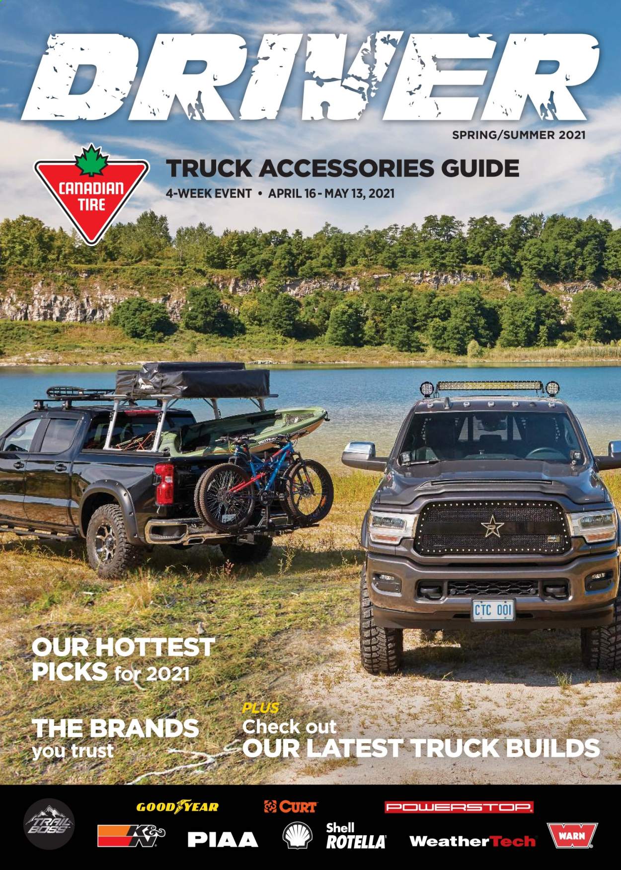 thumbnail - Canadian Tire Flyer - April 16, 2021 - May 13, 2021 - Sales products - Rotella, Shell. Page 1.
