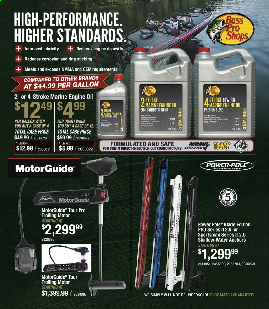thumbnail - Bass Pro Shops Flyer - Sales products - Anchor, Bass Pro. Page 69.