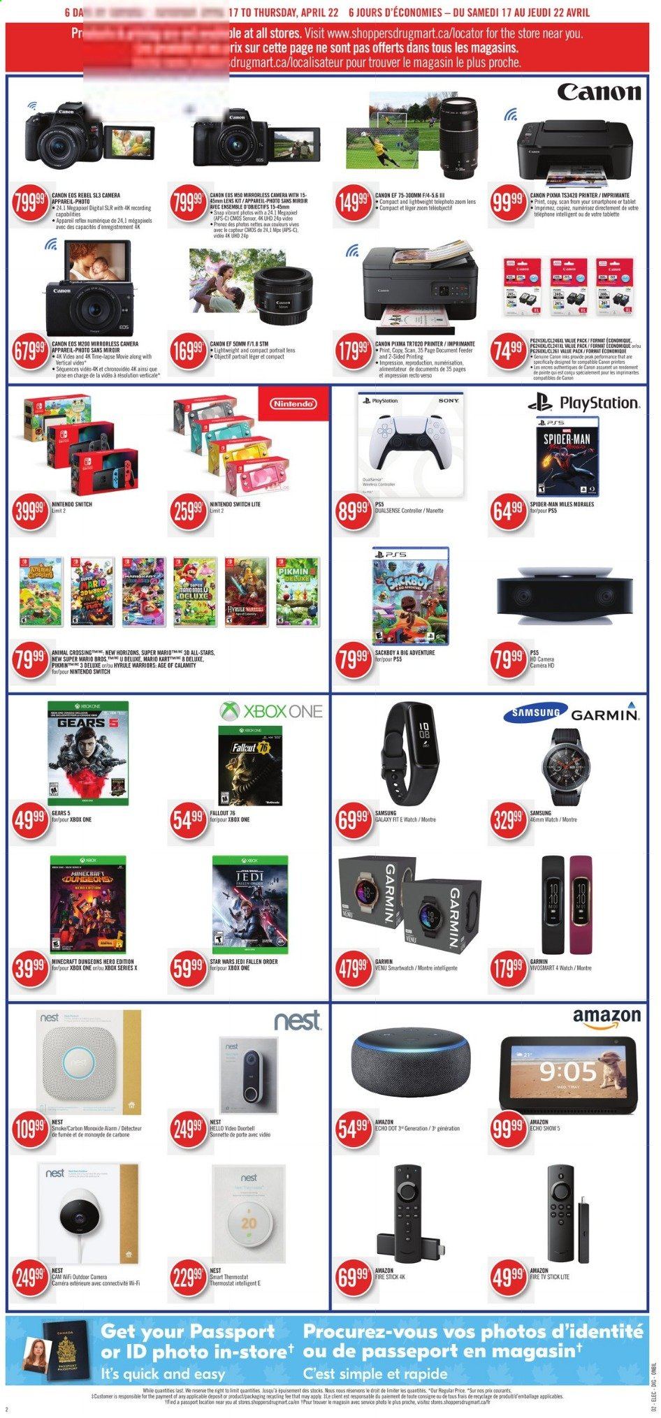 Shoppers Drug Mart flyer - April 17, 2021 - April 22, 2021. Page 14