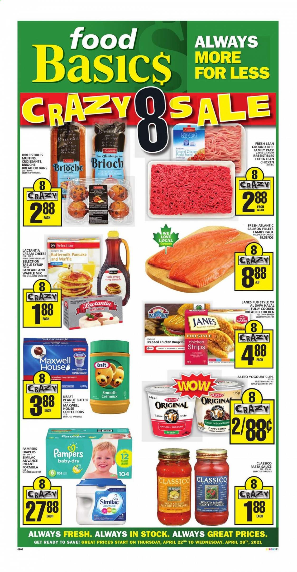 Food Basics flyer - April 22, 2021 - April 28, 2021. Page 1